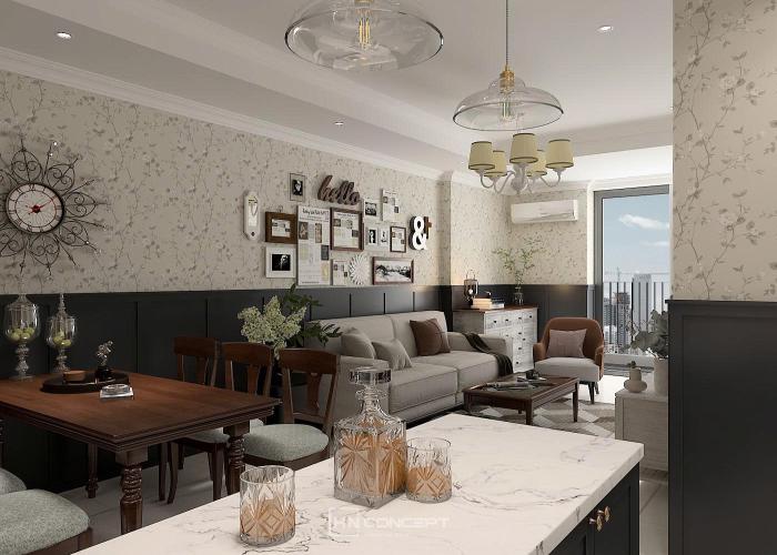 Thiết Kế Nội Thất Chung Cư 60m2 Đẹp - Hiện Đại - Tối Ưu Không Gian