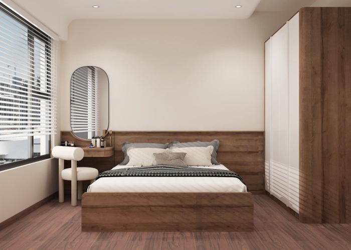 Thiết kế nội thất căn hộ 2 phòng ngủ + hoàn thiện trọn gói chỉ 185 triệu