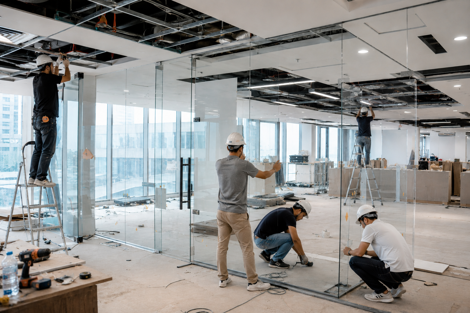 Thi công nội thất văn phòng chuyên nghiệp tại TP.HCM bởi HN CONCEPT